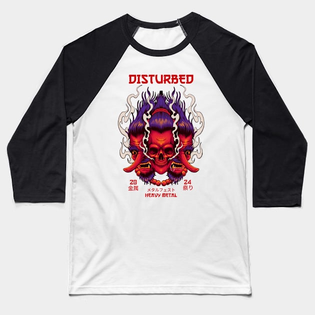 disturbed Baseball T-Shirt by enigma e.o